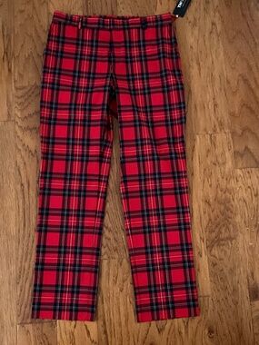 Tommy Hilfiger, Red plaid pants, THEFLEX, 34x32, NWT